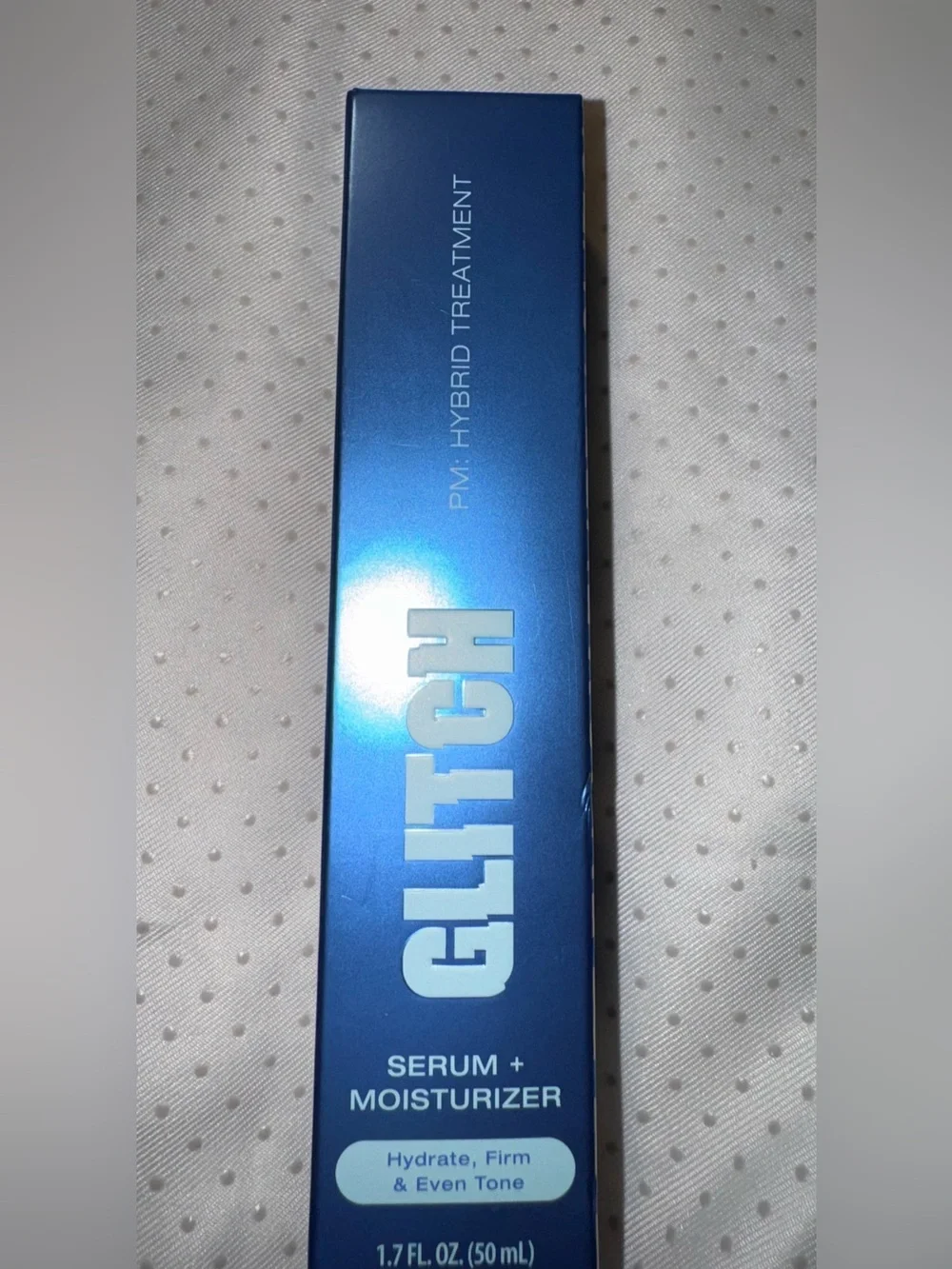 GLITCH PM Hybrid Treatment Serum + Moisturizer NEW Sealed